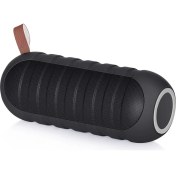Resim New Rixing NR-3025 Tws Açık Taşınabilir Splashroof Bluetooth Hoparlör Fener Fonksiyonlu Siyah (Yurt Dışından) 