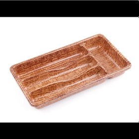 Resim Ahşap Renk - 4 Bölmeli Çekmece İçi Kaşıklık 36x20cm Timya/go1395 199417 Diğer 