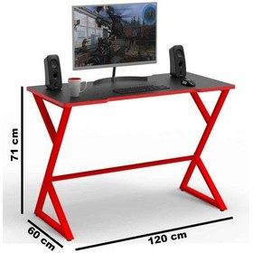 Resim Doğtaş Ruum Store Gaming Oyuncu Masası Kırmızı 