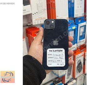 Resim Apple iPhone 13 İkinci El TR | 128 GB | Siyah 