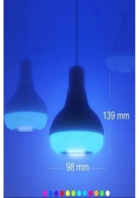 Resim Müzikli Rgb Ledli Ampul Lamba Akıllı Hoparlör Ses Bombası Led Music 4 Adet 4 Adet 