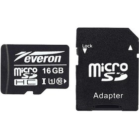 Resim Everon 16GB Micro SD Hafıza Kartı Adaptörlü 