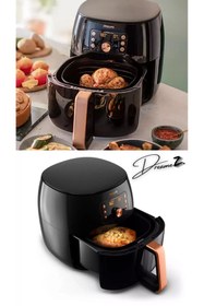 Resim Philips Drmz Versuni Hızlı Yeni Premium 2225 W Airfryer XXL Smart Sensing Akıllı Fritöz,Led Ekran PİŞİRİCİ 