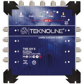 Resim 5X8 Sonlu Multiswitch Uydu Dağıtım Santrali Teknoline 