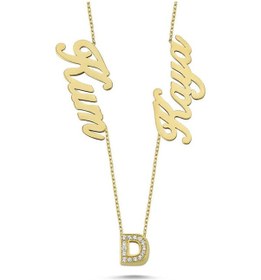 Resim Sembolgold Altın Aile Isimli Harf Kolye Sg08-52 