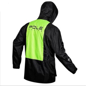 Resim Pole Motosiklet Su Geçirmez Yagmurluk Takım Yağmurluk 