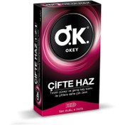 Resim Okey Çifte Haz Prezervatif 10 Adet 