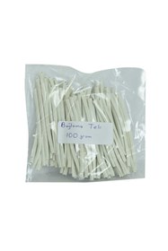 Resim Mestore Bağlama Teli Tel Klips Pvc Kaplamalı Beyaz 100 Gr Takribi 100 Adetli 1 Paket - OEM458-10714 