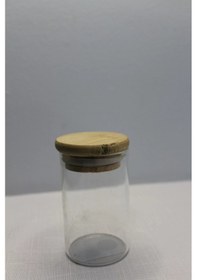 Resim Mini Cam Kavanoz 9cm Çok Renkli 