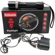 Resim Polis El Feneri Zoomlu Selektörlü El Feneri 500 Metre 