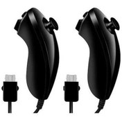 Resim Artfulabode Wii Nunchuck Kontrolcüsü, 2'li Kırmızı Sarı Paket Nintendo Wii 