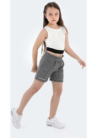 Resim Slazenger DEVARAJ IN Kız Çocuk Şort Koyu Gri 