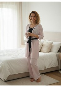 Resim Eliz Kadın Pijama Takımı Açık Pembe 