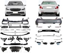 Resim Mercedes W222 Body Kit Standart Tip (Ön-arka Dolu) 2018 Sonrası Uyumlu 