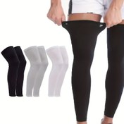 Resim 2/6 adet Unisex Yaz Bacak Isıtıcıları, Serinletici Bacak Isıtıcıları, Nefes Alabilen, Dış Mekan Koşu Kollari 