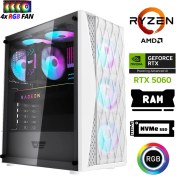 Resim Xaser XSR1206 Ryzen 7 5700X 32GB Ram 1tb M.2 Nvme SSD 8gb RTX5060 Masaüstü Oyuncu Bilgisayarı 
