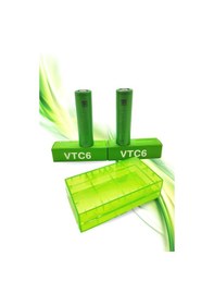 Resim Sony Vtc6 18650 3.7V 3000 Mah Li-Ion Şarjlı Pil 4 Adet 2Ad Kutu 