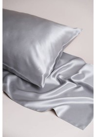 Resim Büro Ev Ofis Hediyesi İçin 2adet 50x70cm Silver Mikro Saten Yastık Kılıfı Seti Diğer 