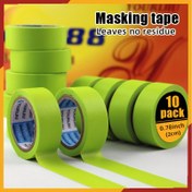 Resim 10 Rulo Kombinasyon Paketi / 5 Rulo Kombinasyon Paketi Yeşil ve Kağıt Bant, Genişlik 0.78 inç/2 cm, Sanat, El Sanatları ve Boyama için Uygun - Kalıntısız, Kolay Soyma, Solventlere Dayanıklı, Boya Yapım Koruma, Araba Sprey Boyama Koruma Kenarı, Düşük Viskozite Kolay Cam Kalıntısız, 5 Rulo Kombinasyon Paketi Ucuz 
