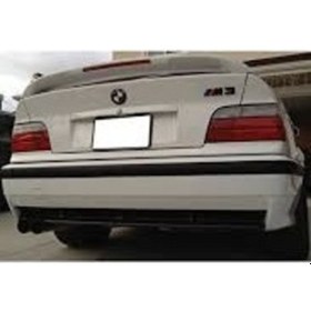 Resim Bmw E36 1992-1998 Işıklı Spoiler-fiber-astarlı-boyasız 