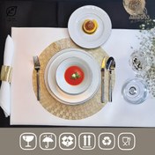 Resim Damla Life 24 Parça 6 Kişilik Porselen Yemek Takımı Gümüş 