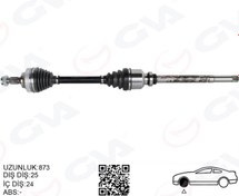Resim Komple Aks Ön Sağ Psa Partner Orta Kasa 1.6 Hdı Abslı 03-08 