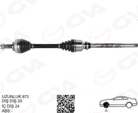 Resim Komple Aks Ön Sağ Psa Partner Orta Kasa 1.6 Hdı Abslı 03-08 