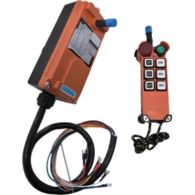 Resim Serfhyff F21-E1 AC220V Endüstriyel Kablosuz Radyo Vinç Uzaktan Kumanda Anahtarları Yardımcı Havai Köprü Vinç Kaldırma Kontrolü (Yurt Dışından) 