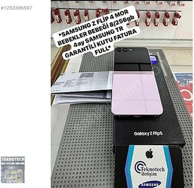 Resim Samsung Z Flip 4 İkinci El TR | 256 GB | Mor 