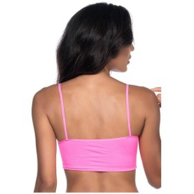 Resim Neon Fuşya Mı Emay 4003 Soft İp Askı Büstiyer Neon Fuşya 