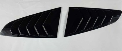 Resim Ford Mustang İçin 2015-2020 Kelebek Cam Kaplama - Piano Black 