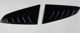 Resim Ford Mustang İçin 2015-2020 Kelebek Cam Kaplama - Piano Black 