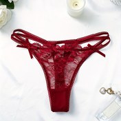 Resim Seksi Çiçek Desenli Tanga, Yumuşak ve Rahat Düşük Bel İç Çamaşırı, Kadınlar İçin Lingerie ve İç Giyim 