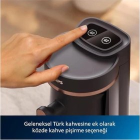Resim AyrStore Philips 5000 Serisi Türk Kahvesi Makinesi, Közde Türk Kahvesi Pişirme Fonksiyonu, Kullanımı Kolay 