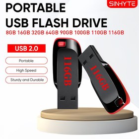 Resim SINHYTE Taşınabilir USB Flash Sürücü - 8GB'den 116GB'ye, Yüksek Hızlı USB 2.0 Bellek Çubuğu, Dayanıklı ve Sağlam, Bilgisayarlar, Akıllı TV'ler ve Araba Steroları için İdeal, Şık Hediye Bellek Çubuğu, Araba Stereo Aksesuarı | Şık Kırmızı USB Sürücü | Dayanıklı Yapı, USB Flash Sürücü 