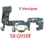 Resim Samsung Uyumlu G950F S8 Usb Şarj Mikrofon Bordu Filmi Full 