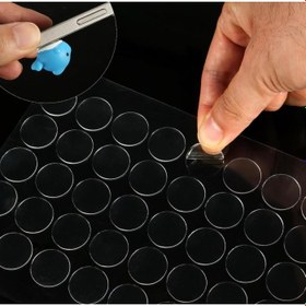 Resim Çift Taraflı Yuvarlak Montaj Macunu 420 Adet 