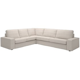 Resim 5'li Köşe Kanepe, Tresund Açık Bej Acı Kahve 