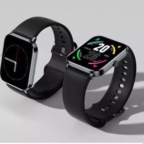 Resim QCY GTC S1 akıllı saat, siyah tek renk 