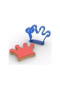 Resim Kral Tacı Polikarbon Kurabiye Kalıbı 