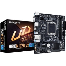Resim Gigabyte H610m-s2h-v2-ddr5 Intel H610 Soket 1700 Ddr5 5600mhz Matx Gaming (OYUNCU) Anakart 
