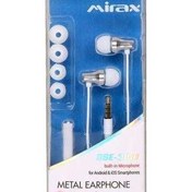 Resim Mirax Sse-3150 Mikrofonlu Kulak İçi Kulaklık Beyaz 