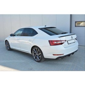 Resim SKODA SUPER B 2015-2019 SPOILER - PIANO BLACK (PARLAK SIYAH) 