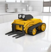 Resim Arduino Builder Pist Robotu Plastik Parçaları Vida Seti Dahil 