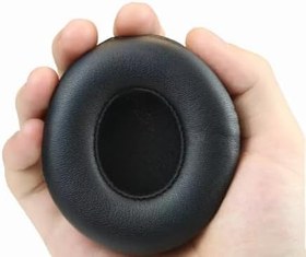 Resim Beats Solo 4 Wireless Uyumlu Kulaklık Süngeri Padi Kulaklık Pedi Siyah 