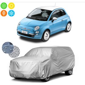 Resim autoEs Fiat 500 Model Branda Oto Brandası,Araba Çadırı Lüks Kalite 
