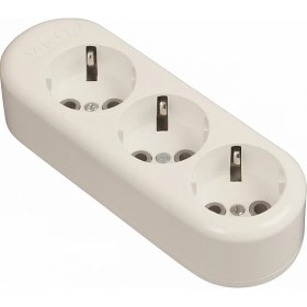 Resim 3lü Klemensli Grup Priz - Pelsan 