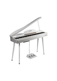 Resim Maxword Jammy Yüksek Kaliteli Hammer Action 88 Tuşlu Dijital Piyano Beyaz 