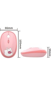 Resim Geezer M2 Hello Bear 2.4g 1600DPI Sessiz Kablosuz mouse Smk-M2 