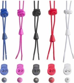 Resim Lucky Akıllı Kilitli Ayakkabı Bağcığı Elastik 100 Cm 